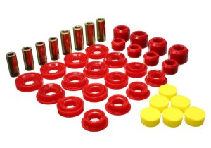 Dodge Ram 1500 Control Arm Bushing Set - Energy Suspension - Red - `03-`09